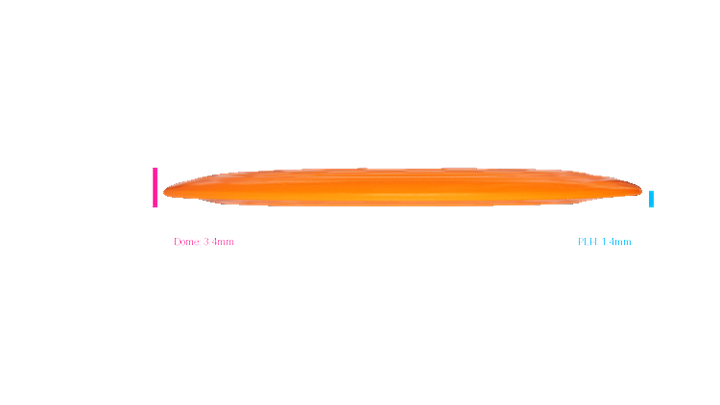 Latitude 64 Zero Gravity Bolt Distance Driver Profile View