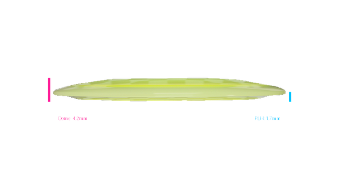 Latitude 64 Project Grip Grace Distance Driver Profile View