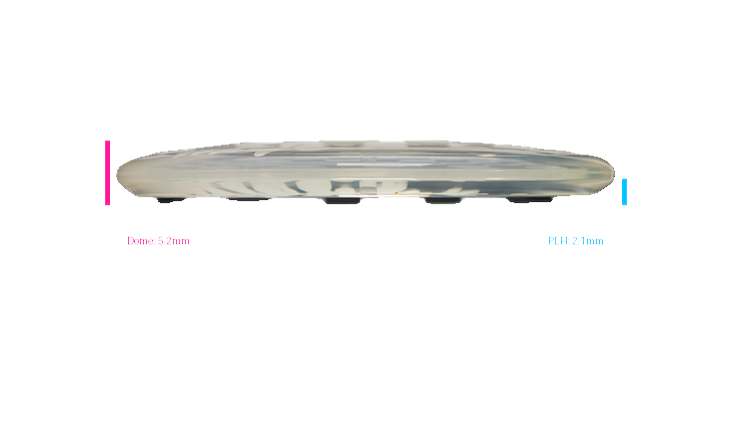 Latitude 64 Opto-Ice Moonshine Splash Pure Putter Profile View