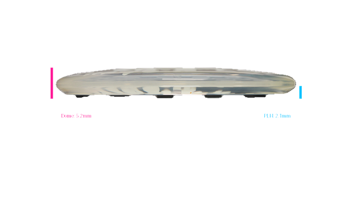 Latitude 64 Opto-Ice Moonshine Splash Pure Putter Profile View