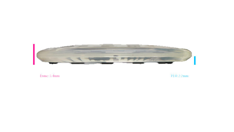 Latitude 64 Opto-Ice Moonshine Splash Pure Putter Profile View
