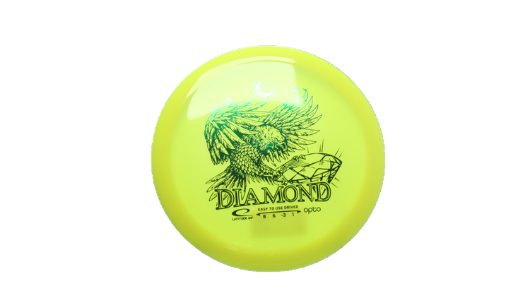 Latitude 64 Opto Moonshine Diamond Fairway Driver Front View