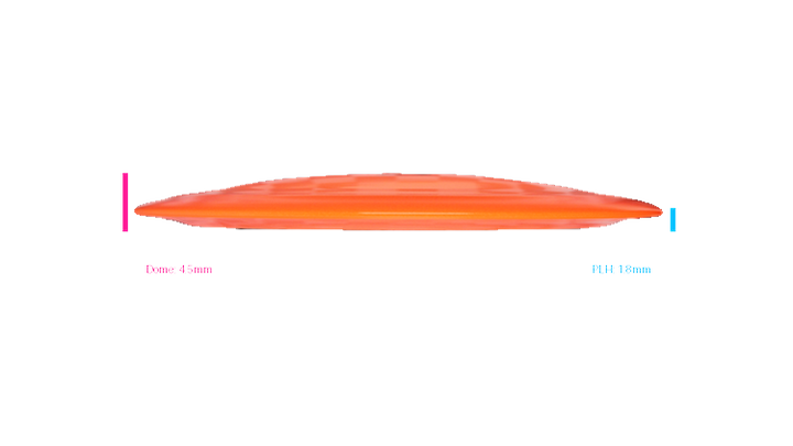Latitude 64 Opto Air Ballista Pro Distance Driver Profile View