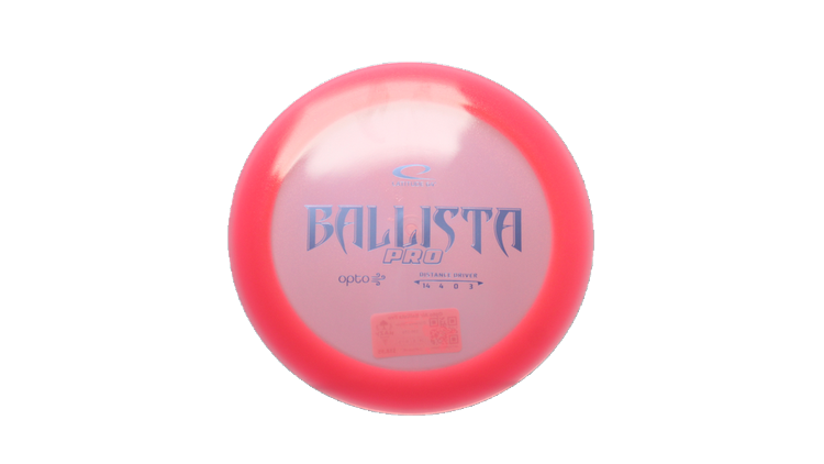 Latitude 64 Opto Air Ballista Pro Distance Driver Front View
