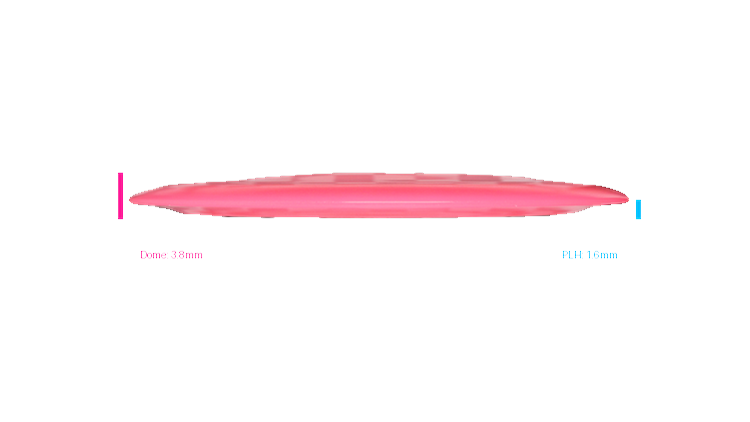 Latitude 64 Opto Air Ballista Pro Distance Driver Profile View