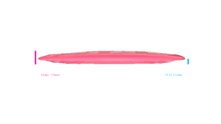 Latitude 64 Opto Air Ballista Pro Distance Driver Profile View