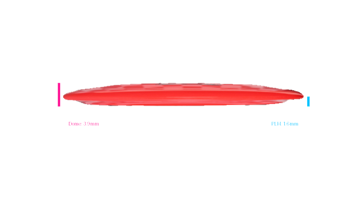Latitude 64 Gold Sapphire Distance Driver Profile View