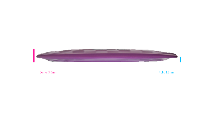 Latitude 64 Gold Sapphire Distance Driver Profile View