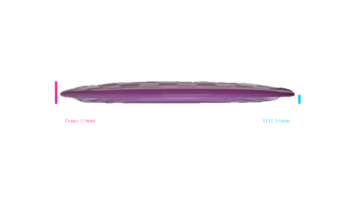 Latitude 64 Gold Sapphire Distance Driver Profile View