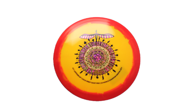 Latitude 64 2026 Kristin Latt Team Series Gold Orbit Saint Pro Fairway Driver Front View