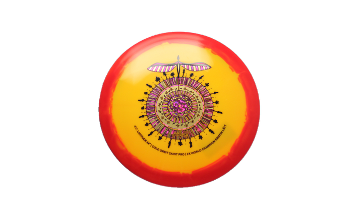 Latitude 64 2026 Kristin Latt Team Series Gold Orbit Saint Pro Fairway Driver Front View