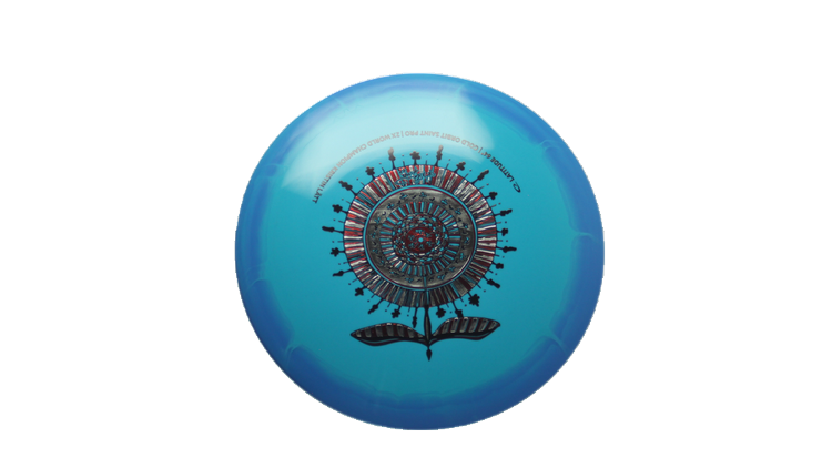 Latitude 64 2026 Kristin Latt Team Series Gold Orbit Saint Pro Fairway Driver Front View