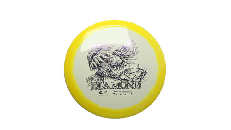 Latitude 64 Gold Orbit Diamond Fairway Driver Front View