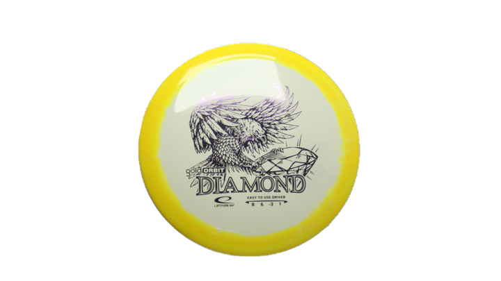 Latitude 64 Gold Orbit Diamond Fairway Driver Front View