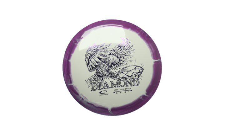 Latitude 64 Gold Orbit Diamond Fairway Driver Front View