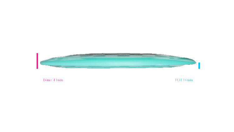 Latitude 64 2026 Kristin Latt Team Series Clear Grace Distance Driver Profile View