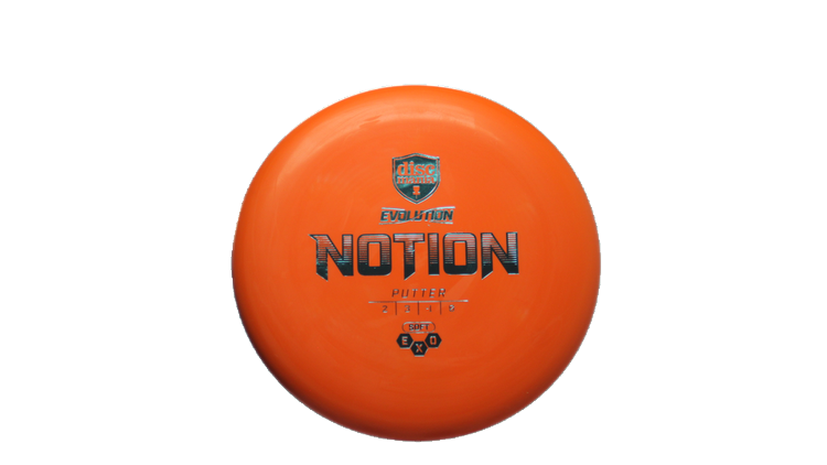 Discmania Soft Exo Notion Putter Front View