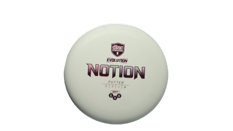 Discmania Soft Exo Notion Putter Front View