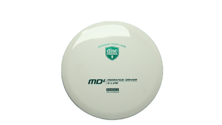 Discmania S-Line MD4 Midrange Front View
