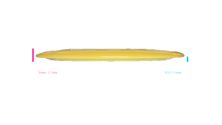 Discmania S-Line DD3 Distance Driver Profile View
