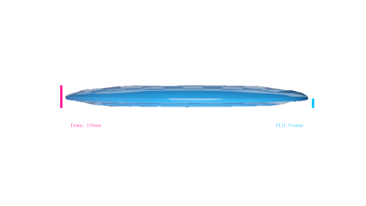 Discmania S-Line DD3 Distance Driver Profile View