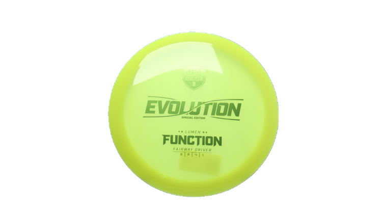 Discmania 2026 Dealer Appreciation Neo Lumen Function Fairway Driver Front View