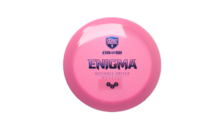 Discmania Neo Enigma Distance Driver Front View