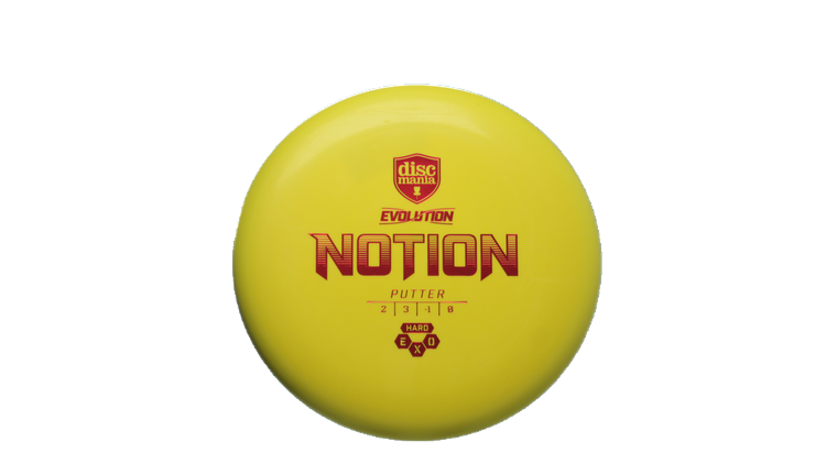 Discmania Hard Exo Notion Putter Front View