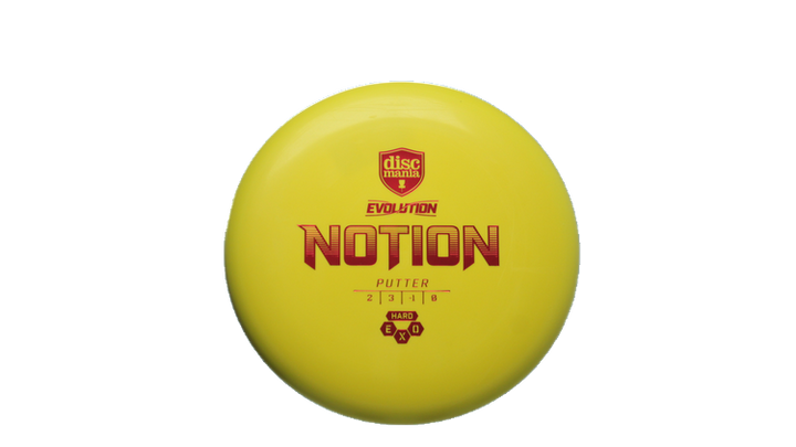Discmania Hard Exo Notion Putter Front View