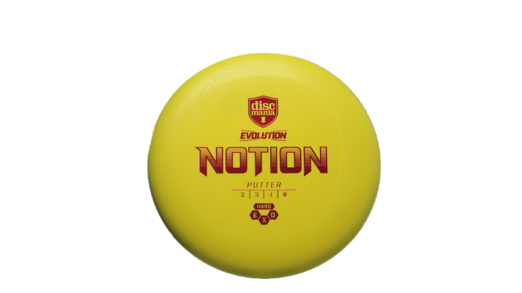 Discmania Hard Exo Notion Putter Front View