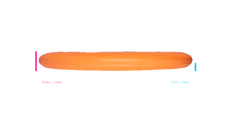 Discmania Flex 2 P-Line P2 Putter Profile View