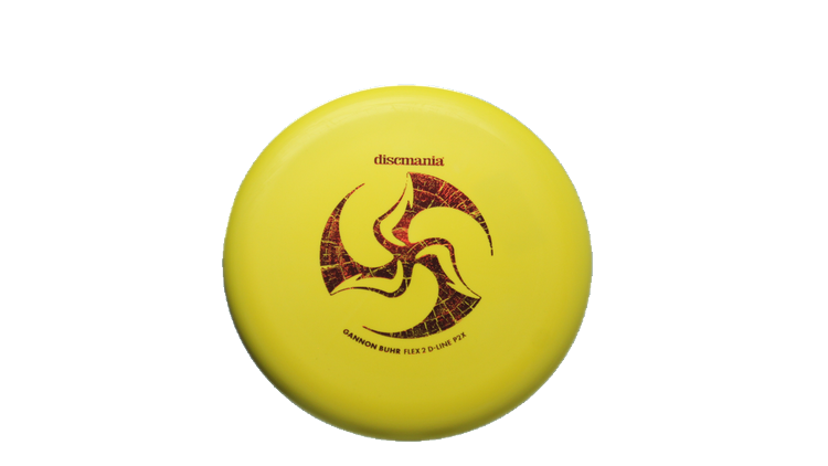 Discmania Gannon Buhr Huk Lab Collaboration Flex 2 D-Line P2X Putter Front View