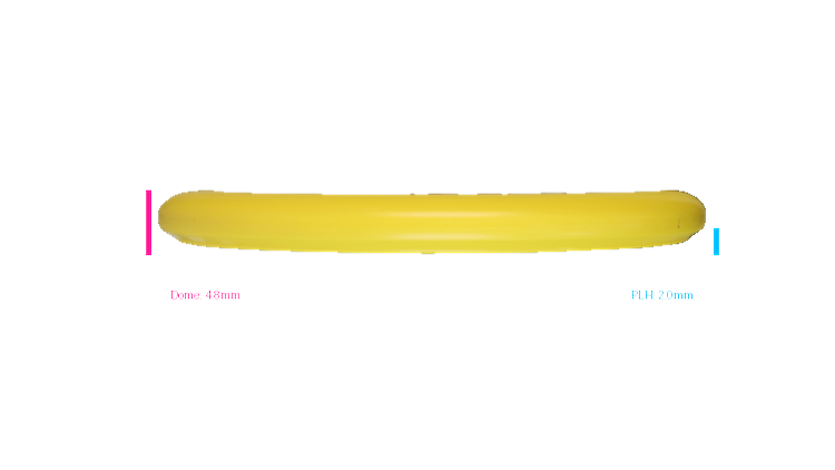 Discmania Gannon Buhr Huk Lab Collaboration Flex 2 D-Line P2X Putter Profile View