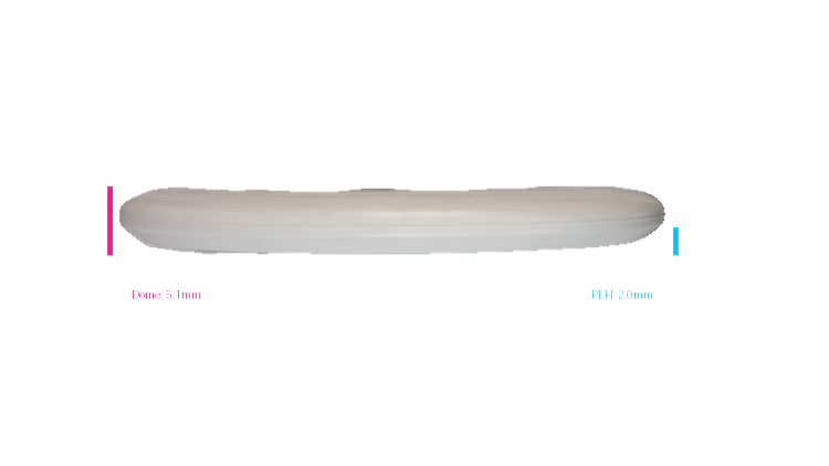Discmania Flex 2 D-Line P2 Putter Profile View