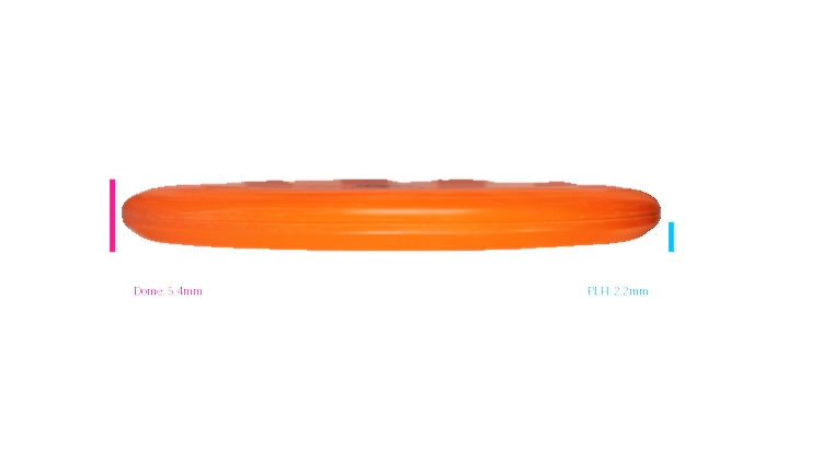 Discmania Flex 2 D-Line P2 Putter Profile View