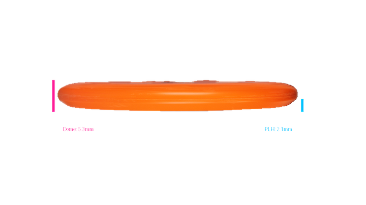 Discmania Flex 2 D-Line P2 Putter Profile View