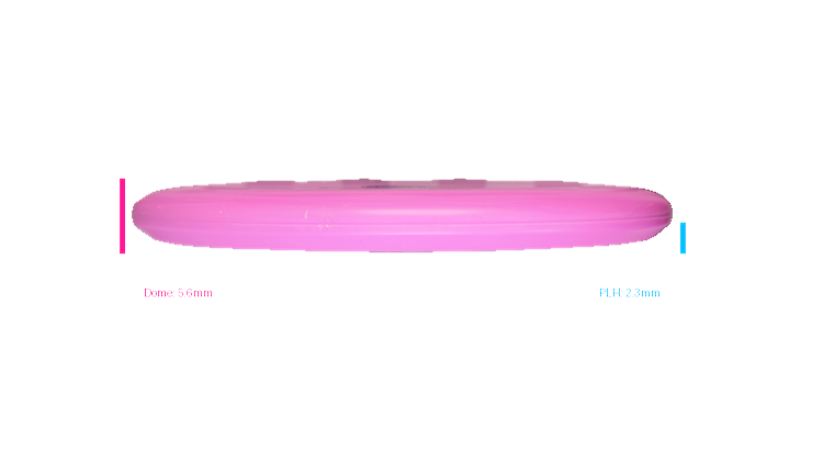 Discmania Flex 2 D-Line P2 Putter Profile View