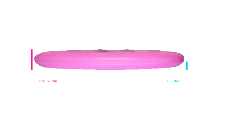 Discmania Flex 2 D-Line P2 Putter Profile View