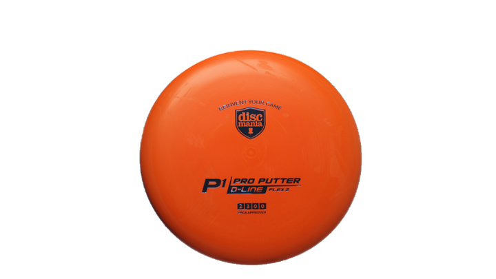 Discmania Flex 2 D-Line P1 Putter Front View