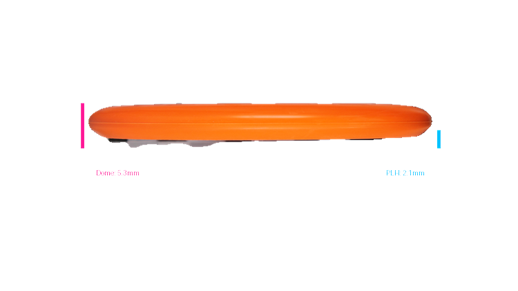 Discmania Flex 2 D-Line P1 Putter Profile View