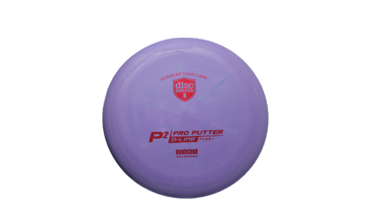 Discmania Flex 1 D-Line P2 Putter Front View