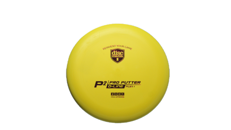 Discmania Flex 1 D-Line P2 Putter Front View