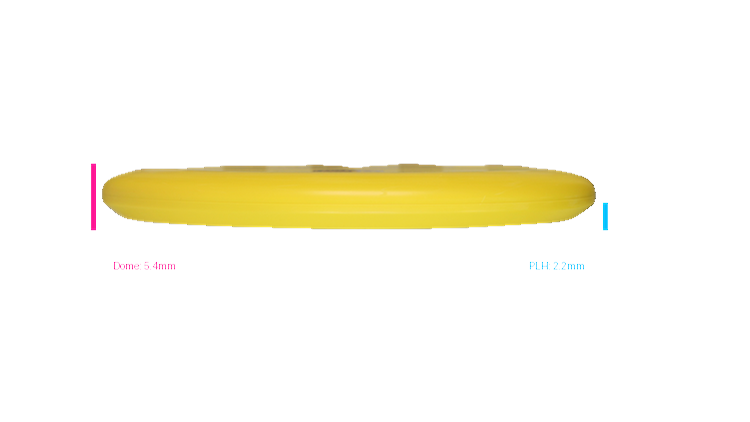 Discmania Flex 1 D-Line P2 Putter Profile View