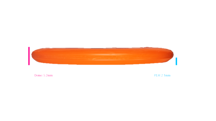 Discmania Flex 1 D-Line P2 Putter Profile View
