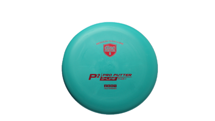 Discmania Flex 1 D-Line P2 Putter Front View