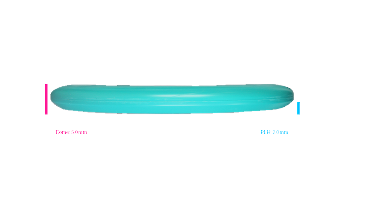 Discmania Flex 1 D-Line P2 Putter Profile View