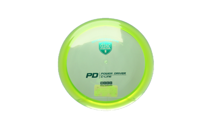 Discmania C-Line PD Distance Driver Front View