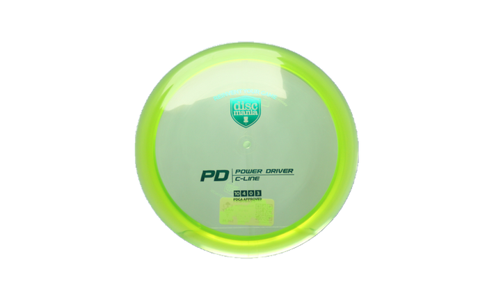 Discmania C-Line PD Distance Driver Front View