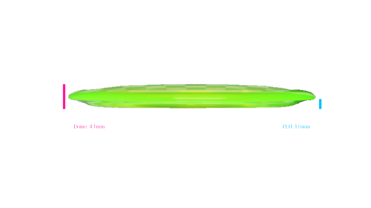 Discmania C-Line PD Distance Driver Profile View