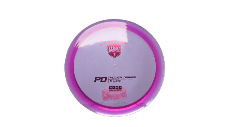 Discmania C-Line PD Distance Driver Front View